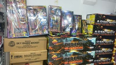 'Frightening' haul of illegal fireworks worth thousands seized in east London raid ahead of Bonfire night