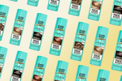 This affordable root touch-up spray covered our greys ‘in an instant’
