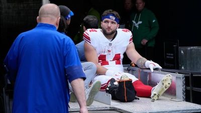 Giants' Cam Skattebo suffered a dislocated ankle in Week 8 and needs season-ending surgery