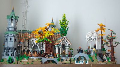 The Lego Rivendell Set Is Worth Every Single Penny And The Lego Buying Ban I Had To Put Myself On After Finishing It