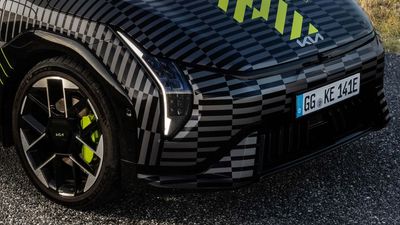 Here's Your First Look at Kia's Sporty EV4 GT