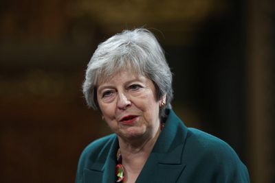 Former prime minister Theresa May criticises Tory policy on net zero, judges and human rights