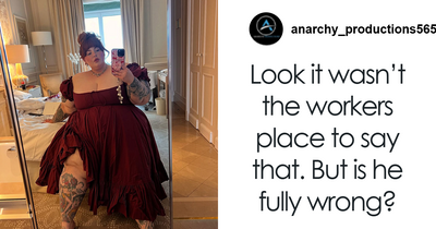 People Defend Flight Attendant Accused Of Fat-Shaming Plus-Size Model: “Trying To Save Her Life”