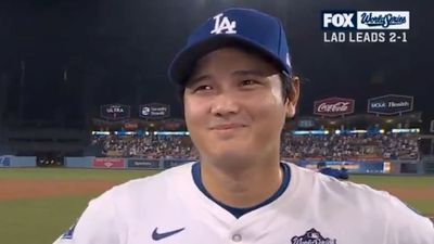 Shohei Ohtani Had One Thing On His Mind After Starring in Dodgers' Epic Marathon Win