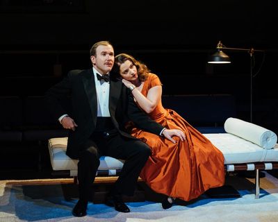 Hedda review – Ibsen transposed to world of pencil moustaches and tea dresses