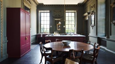 This Elegant Kitchen Combines 2026's Two Biggest Color Trends – Here's How it Makes these Bold Shades Work Together