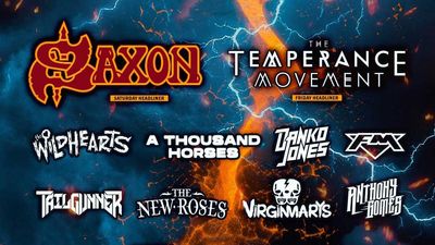 Saxon storm Mote Park this July - Three days. Two stages. No compromise