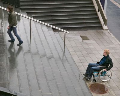 In reality, theatre is not very accessible for disabled people