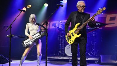 Legendary producer Trevor Horn makes a surprise live appearance as he joins rising star Sophie Grey for a performance of Buggles hit Video Killed The Radio Star, singing lead vocals and playing bass guitar