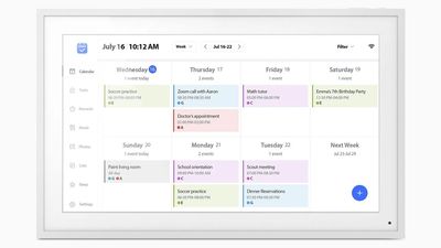 These Aluratek calendar photo frames can help with family planning!