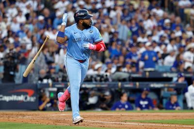 Guerrero homers off Ohtani as Blue Jays see off Dodgers to level World Series