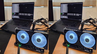 Apple MacBooks running Nvidia RTX GPUs are not a fantasy anymore - TinyCorp unlocks a whole new world of possibilities in a surprisingly low-tech way