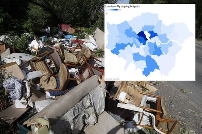 London's worst areas for fly-tipping revealed — where does your borough rank on our interactive map?