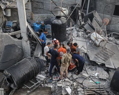 Israel strikes Gaza again after overnight bombardment that killed at least 104