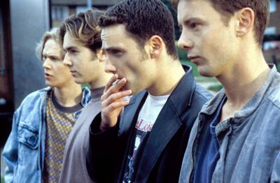 Boston Kickout review – John Simm and Andrew Lincoln among 90s teens tearing around Stevenage