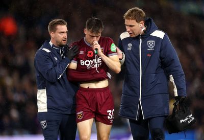Ollie Scarles injury: West Ham confirm return timeline after collarbone surgery