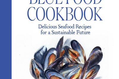 A recipe for Fish Stick Panzanella from 'The Blue Food Cookbook' elevates a frozen staple