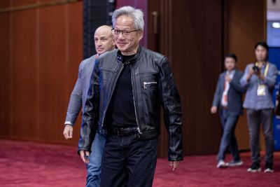 Nvidia is officially the world’s first $5 trillion company. CEO Jensen Huang says it’s on track for ‘half a trillion dollars’ in revenue