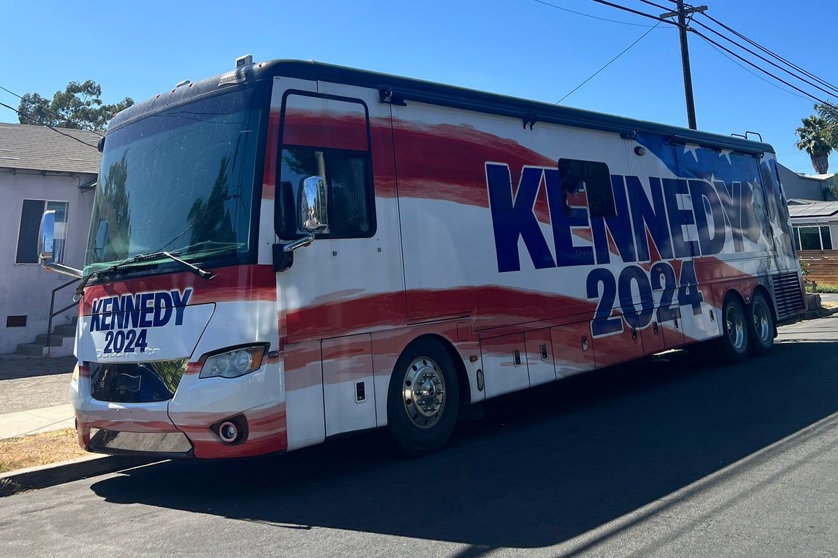 Old Rfk Demo RFK Jr’s old campaign bus keeps appearing around the…