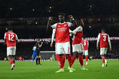 Arsenal v Brighton live: Nwaneri and Saka strikes send hosts into Carabao Cup quarter-finals