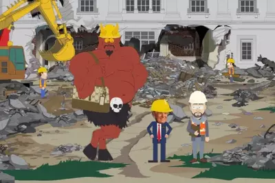 South Park to mock Trump’s White House demolition as new date announced for Halloween episode