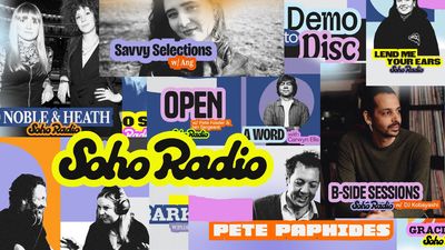 Soho Radio's rebrand nails the sticker book aesthetic
