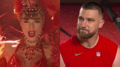 Fans Are All In On How The Chiefs And Travis Kelce Seem To Be Helping Taylor Swift Promote Her Life Of A Showgirl Album