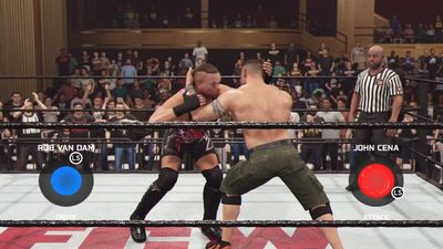 WWE 2K25 Players Spot Questionable John Cena Hat Text
