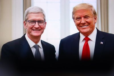 Trump Praises Apple At Japan Event: 'You've Done More Than The Entire Group Here'