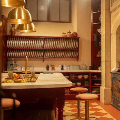 The Traitors Castle has embraced this luxe kitchen island trend - it's a simple way of making your kitchen look much more expensive