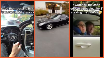 ‘There’s no way he worked hard for that’: Old couple see young man working on his Chevrolet and assume he’s trying to steal the car