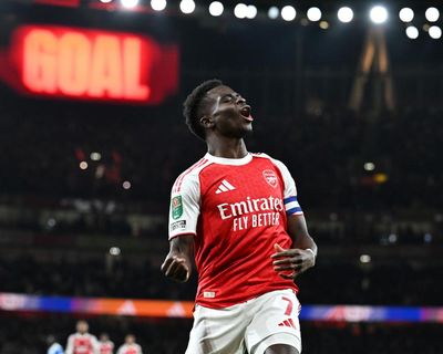 Arsenal’s winning run goes on as Nwaneri and Saka boot Brighton from Carabao Cup
