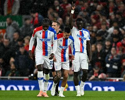 Sarr double for Crystal Palace sends young Liverpool side out of Carabao Cup