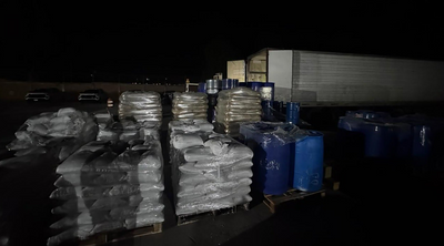 Mexican Authorities Seize Tractor-Trailer Carrying More Than 13 Tons of Precursor Chemicals