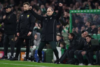 Celtic thrash Falkirk as Martin O’Neill celebrates winning return
