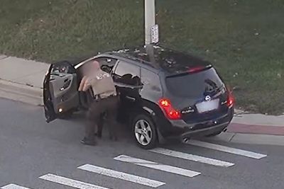 Driver choking by side of road saved by deputy on patrol