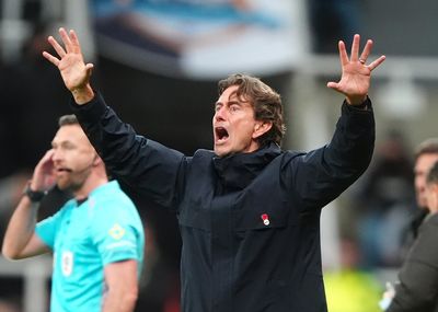 Thomas Frank slams referee's 'big mistake' as Tottenham knocked out of Carabao Cup