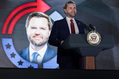 JD Vance confronted at Turning Point event as he calls for slowdown in legal immigration