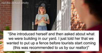 New Homeowners Want To Enjoy Their Yard And Pool Alone, Upset Neighbors When They Fence Their Land