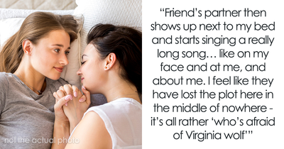Lady Visiting Friend Abroad Considers Escape After Friend’s Intoxicated Partner Serenades Her In Bed
