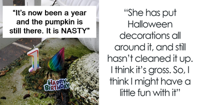 Person Annoyed By Neighbor’s Rotting Pumpkin, Mulls Sending A Passive-Aggressive Message