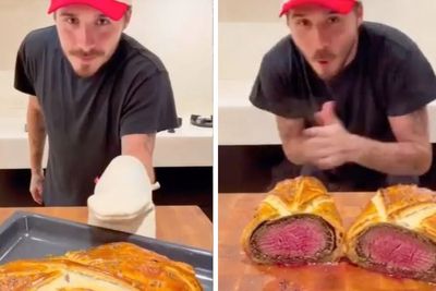 Brooklyn Beckham’s beef wellington shortcut baffles fans