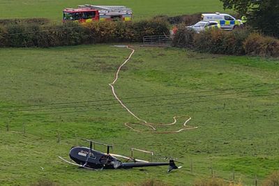 Man, 70, dies and multiple people injured after helicopter crash in Doncaster