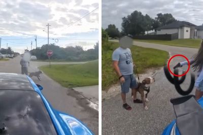 Florida woman films herself driving at and then pulling gun on neighbor in ‘dispute over her speeding’