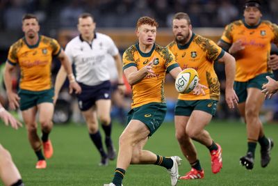 Tane Edmed starts at fly half as Australia reveal team for England clash
