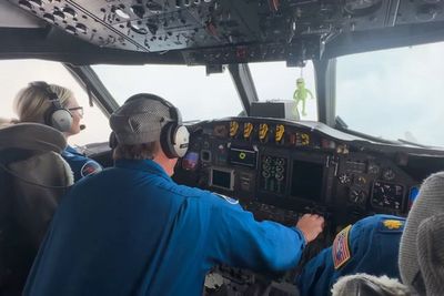 On board with the ‘Hurricane Hunters’ flying into the eye of a 185mph storm