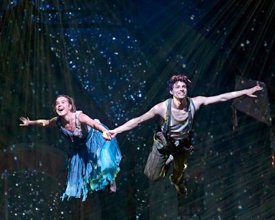 Wendy & Peter Pan review – sugar-rush spectacle with an awfully big hormonal hot-crush