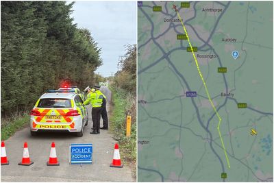 Doncaster helicopter crash: Man, 70, dies as chopper comes down in field near city