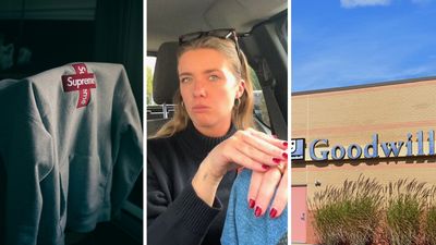‘That’s crazy to me’: California Goodwill customer hears workers panicking about Supreme, Bape items. Then she learns the truth about designer goods they sell