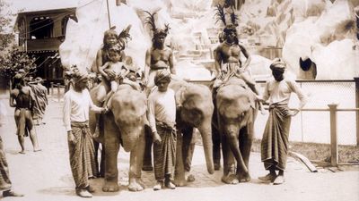 People from foreign lands were put in human zoos. And it did not end with the 19th century